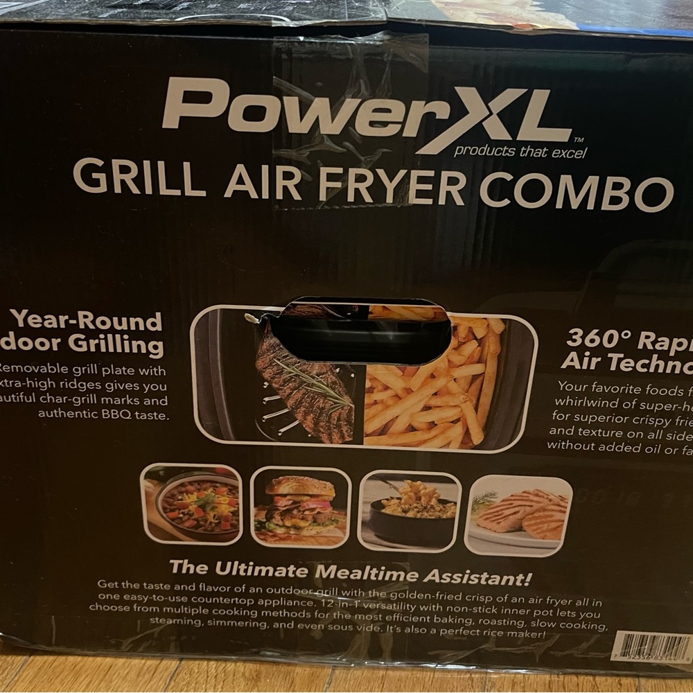 PowerXL grill and air fryer indoor